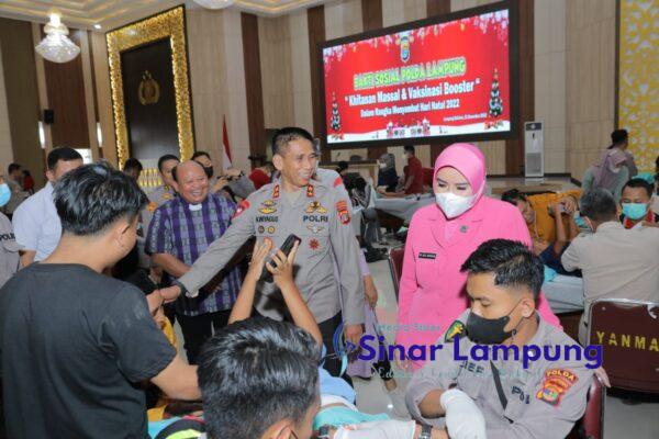 Ratusan Anak-Anak Ikut Sunatan Massal Polda Lampung