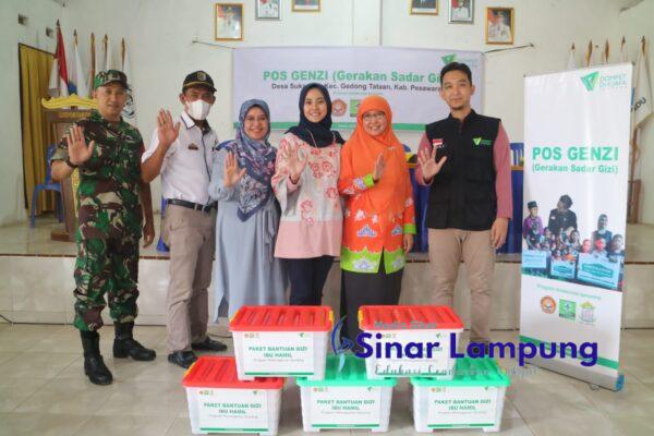 Atasi Stunting, Dompet Dhuafa Lampung dan AIMI Daerah Lampung Gulirkan Program GENZI