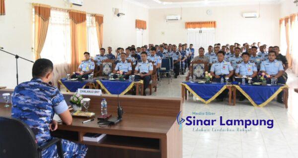 Danlanud BNY Ingatkan Prajurit Harus Profesional dan Optimal