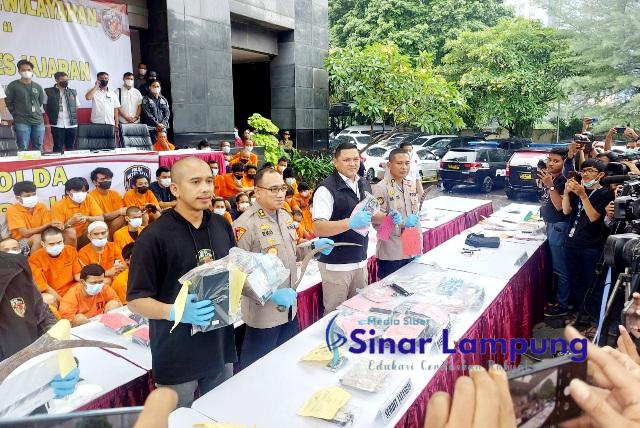 Operasi Sikat Jaya 2022 Polda Metro Jaya Tahan 168 Penjahat