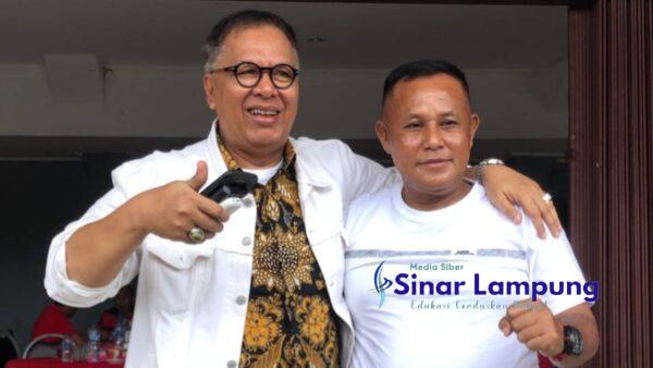 Jelang Pembentukan JMSI Lamsel, Alzier Bertemu Nanang Ermanto