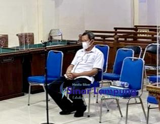 Korupsi Proyek Sampah Mantan Eks Kepala DLH Kota Metro Eka Erianta di Vonis Satu Tahun