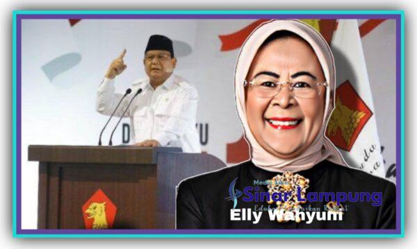 Gerindra Lampung Optimis Prabowo Menang Pilpres 2024