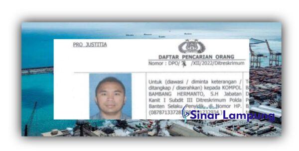 Owner PT Gandasari Energy Jadi DPO Polda Banten