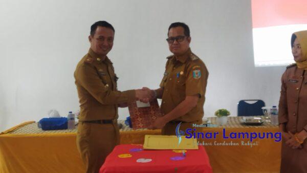Jabatan Kadis Kominfo Way Kanan Diserahterimakan