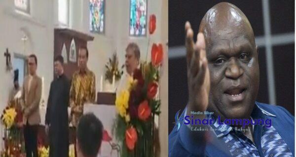 Jokowi Mendadak Dikecam Lantaran Masuk Gereja saat Misa