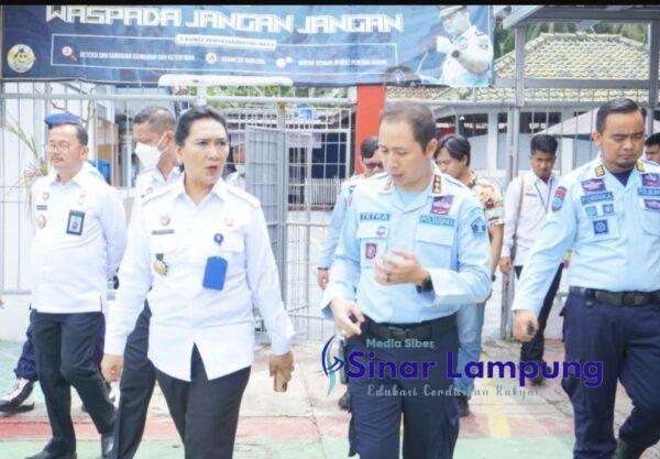 Kakanwil Kumham Lampung Apresiasi Pelayanan dan Fasilitas Publik Lapas Kalianda