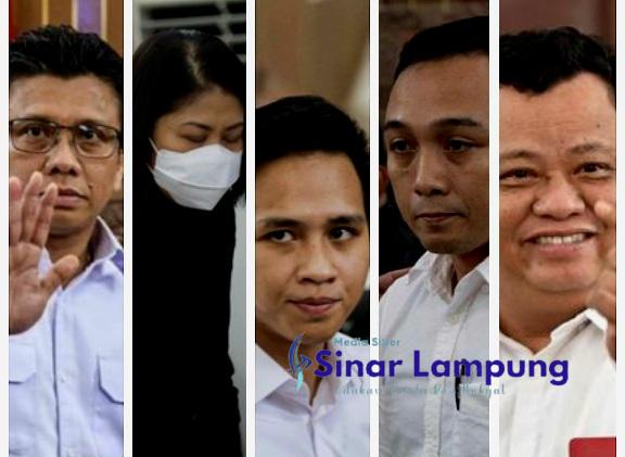 Ferdy Sambo Dituntut Hukuman Penjara Seumur Hidup Putri Cs 8 Tahun dan Richat Elezer 12 Tahun