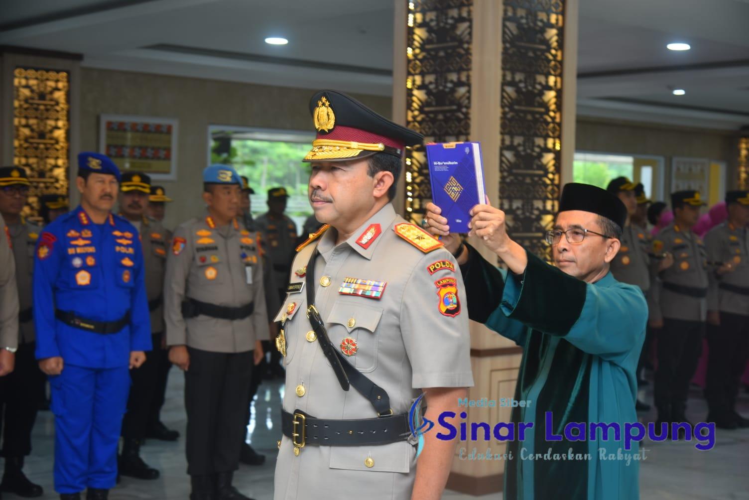 Brigjen Umar Effendi Mulai Bertugas di Polda Lampung
