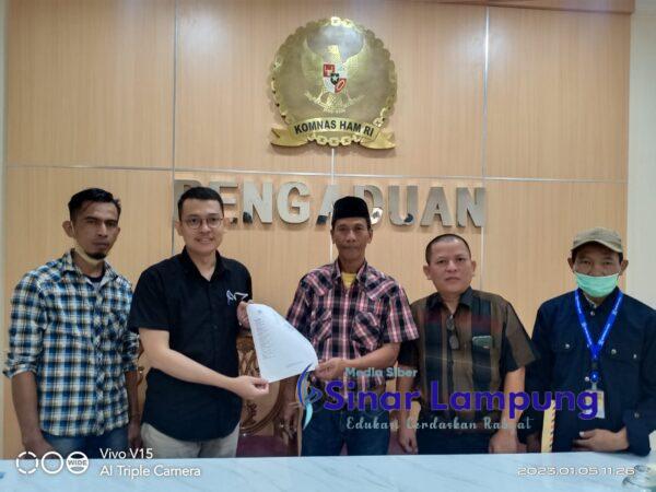 Soal Lahan dan Pohon Pisang Heri Burmeli Beserta Rombongan Sambangi Komnas Ham