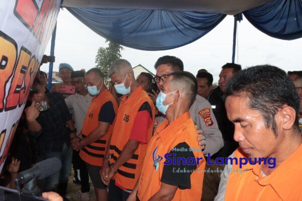Polres Lampung Selatan Tangkap Tiga Pekerja Tambang Emas Ilegal di Sidomekar, Lokasi Lain Terlewat?