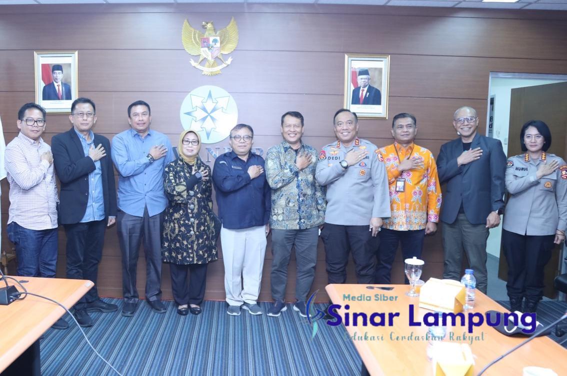 Jelang Pemilu 2024, Polri, KPU, Bawaslu, KPI, PWI dan Dewan Pers Bahas Pencegahan Berita Hoax 