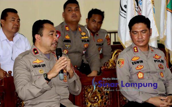 Marak Pencurian Motor dan Hewan Ternak Wakapolda Perintahkan Kapolres Lampung Selatan Serius Tangani Kamtibmas