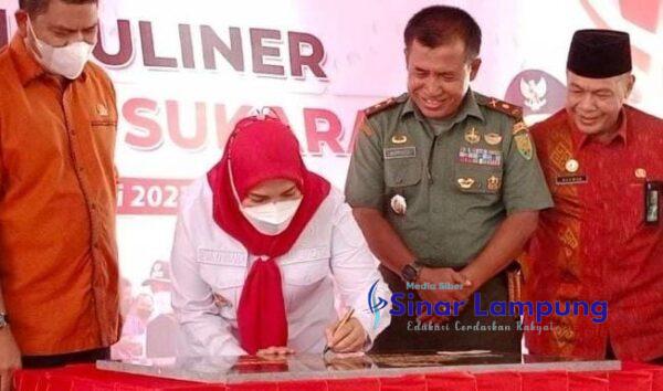Taman Kuliner UMKM Terminal Sukaraja Walikota Bonus Sewa Kios Empat Bulan Gratis