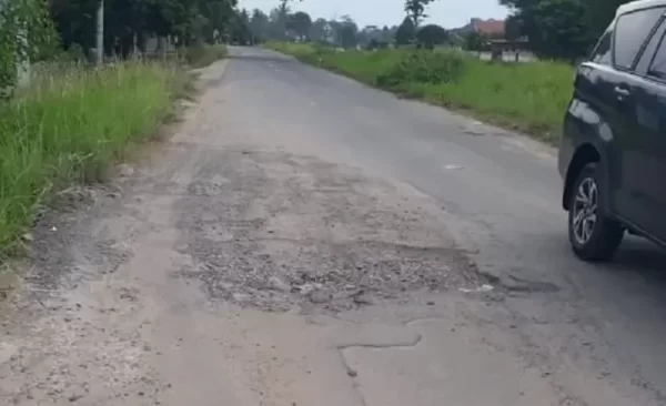 Laporan LSM Proyek Jalan Purbolinggo-Bumi Jawa-Batanghari Nuban Mandeg di Kejati?