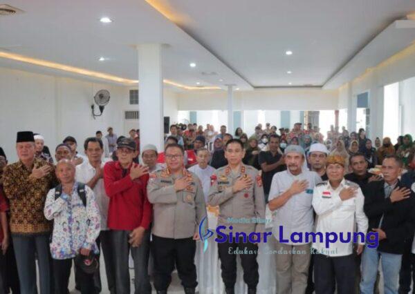 Soal Tilang Elektroknik dan Gang Motor Muncul di Jum’at Curhat Kapolda Lampung di Kemiling