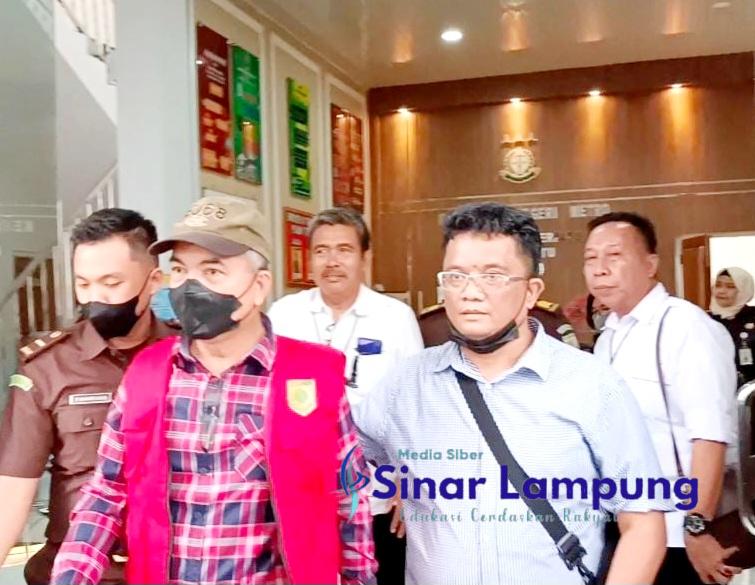 Mantan Dewan Alijar Zinggo di Tahan Kejari Metro Gelapkan Pajak Rp130 Juta?