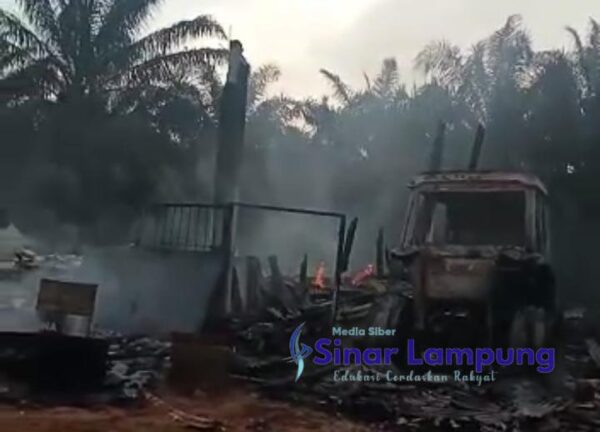 Polda Lampung Selidiki Pembakaran PT AKG Dua Bintara Terduga Penembak di Periksa Propam