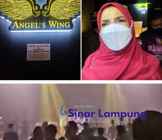 Sehari Lounching Angel’s Wing Bandar Lampung Langsung Disegel Walikota