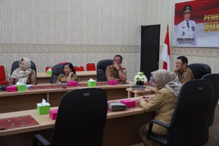 Pemprov Lampung Ikuti Webinar Tahapan Pemilu 2024