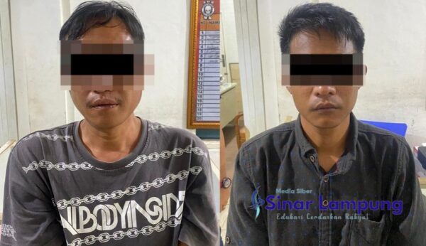 Terlibat Curas, Dua Warga OKU Timur Diamankan Polres Way Kanan