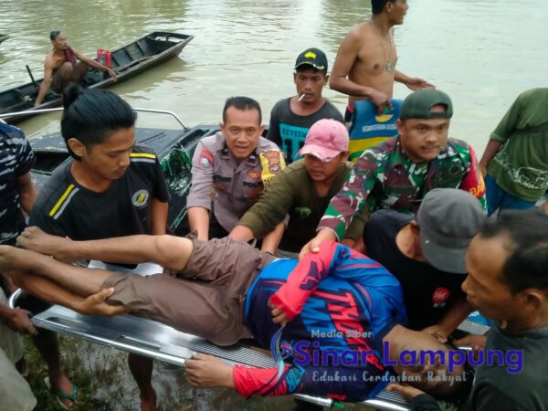 Pemancing Asal Kota Metro Tewas Tenggelam di Way Bungur