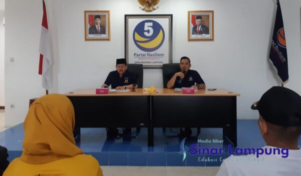 Siap Sambut Kunjungan Anies di Lampung, Nasdem dan JARNIES Gelar Rakor
