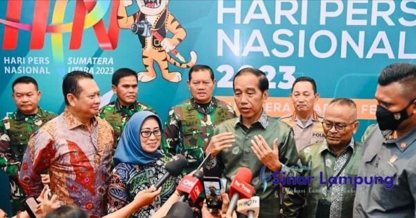 HPN 2023, Jokowi Sebut Dunia Pers Kini Tidak Sedang Baik-baik Saja