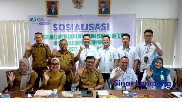 Kadis Naker Ikuti Sosialisasi Program JKP