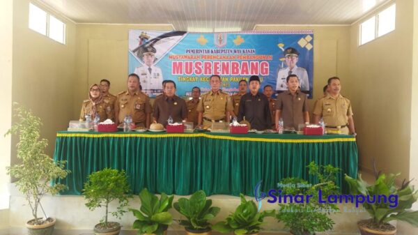 Musrenbangcam Pakuan Ratu, Wabup Way Kanan Terima Aspirasi Masyarakat