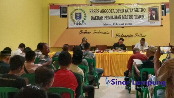 Usulan Belum Terealisasi, Fraksi Golkar DPRD Kota Metro Subhan Minta Maaf