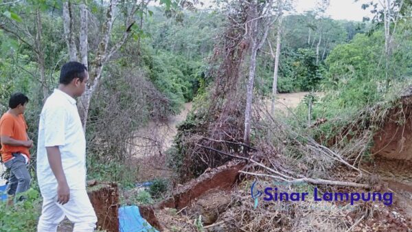 Terekspos Pemberitaan, Polres Way Kanan Datangi Lokasi Tambang Emas Ilegal di Kampung Gunung Katun