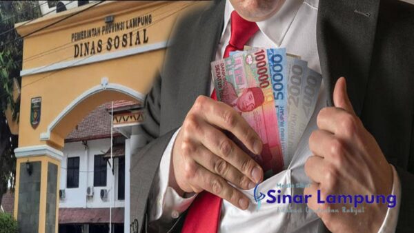 Realisasi Anggaran Dua Item Belanja TA 2022 Dinsos Provinsi Lampung Sarat KNN