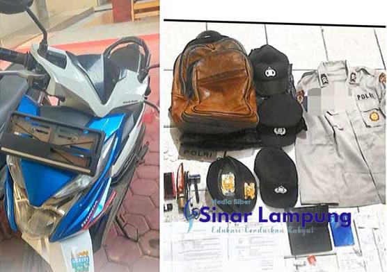 Gasak 2 Motor di Bandar Lampung Komplotan Curanmor Libatkan Oknum Polisi Lamtim