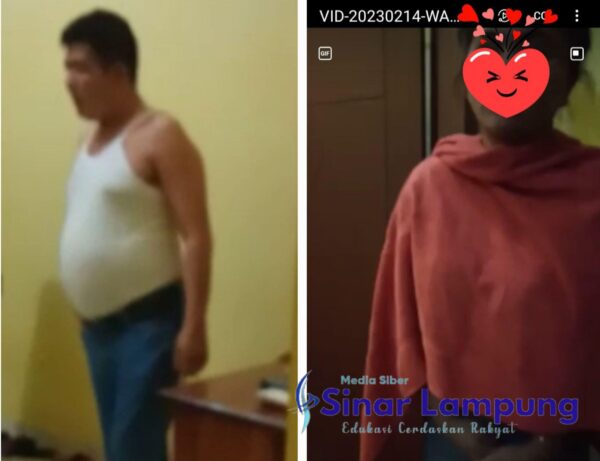 Viral Vidio tahun 2020, Penggerebekan Mirip Oknum Kades di Pesawaran Bersama Wanita Istri Orang di Pringsewu