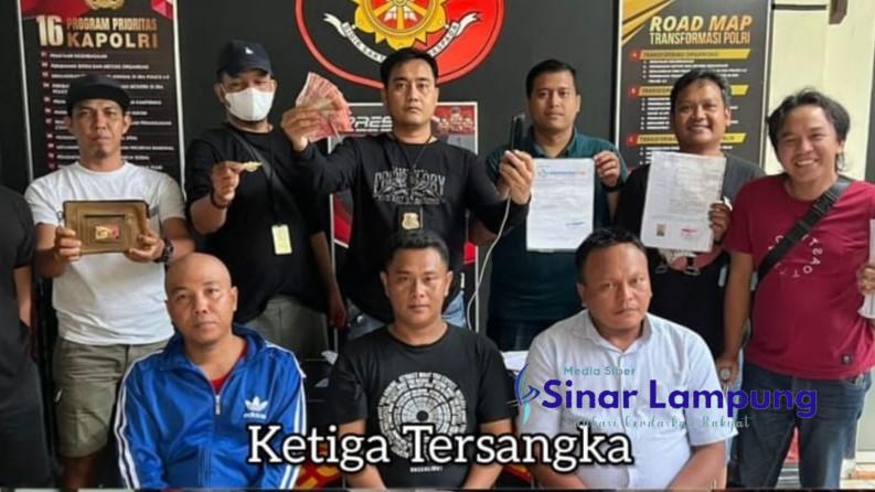 Dugaan Pemerasan Kepala Sekolah Modus Surat Klarifikasi Tiga Pengurus LSM WRC Ditangkap dan Ditahan