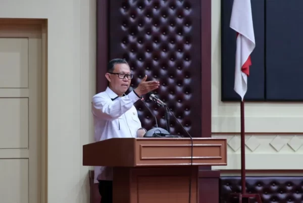 Sekdaprov Lampung Pimpin Rapat Pelaksanaan APBD 2023 dan Penguatan Aparatur Dalam Penyusunan Laporan Keuangan