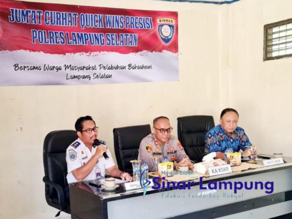 CURHAT Jum’at Warga Apresiasi Polsek KSKP Bakauheni Gerak Cepat Tangkap Penjahat di Pelabuhan Bakauheni