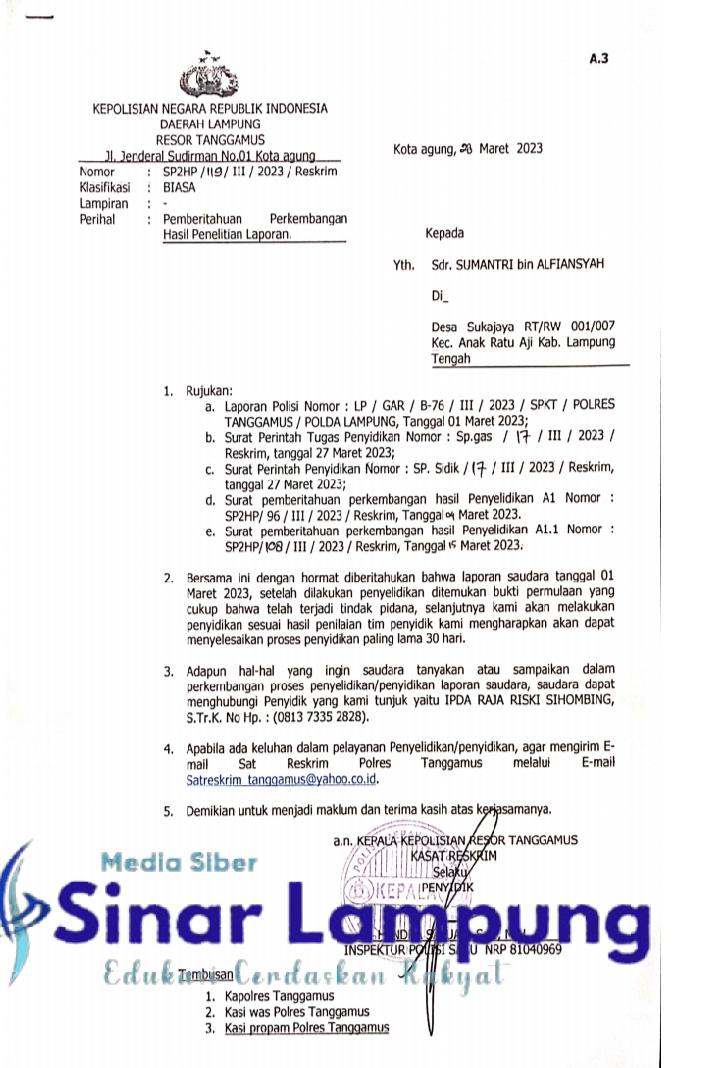 Bukti Permulaan Cukup Polres Tingkatkan Proses Penyidikan Dalam Waktu 30 Hari 