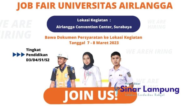 Info Loker, PT KAI Buka Retrutmen Pegawai Eksternal pada Jobfair Unair