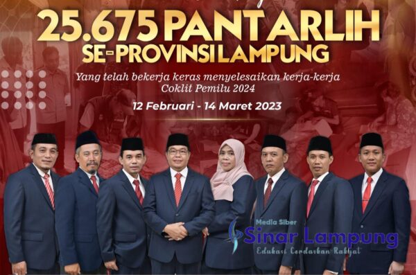 KPU Lampung Rilis Data Pemilih Hasil Coklit