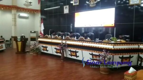 DPRD Metro Gelar Paripurna LKPJ Wali Kota Tahun 2022
