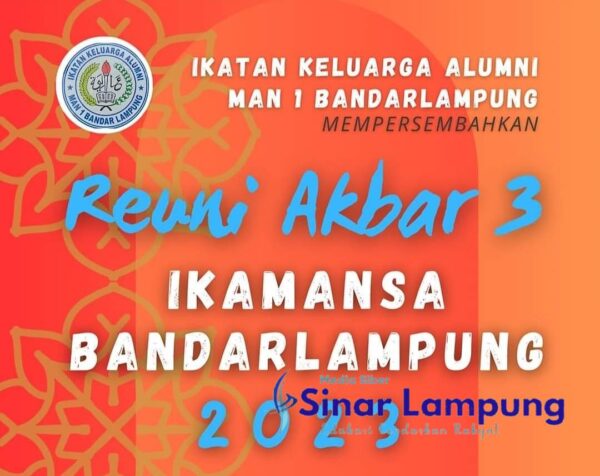 Reuni Ke-3 Alumni MAN 1 Bandar Lampung Digelar April Mendatang