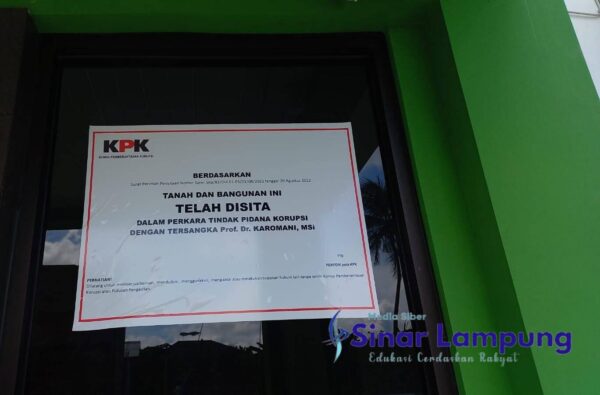 Diduga Dari Hasil Korupsi Gedung Lampung Nahdliyin Center Disegek KPK RI