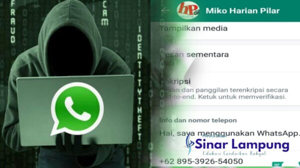 Waspada, Penipuan Pesan Whatsapp ke Pejabat Ngaku Wartawan lagi Marak di Lampung