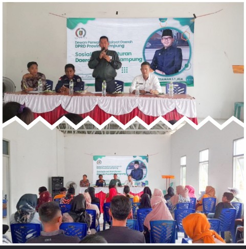 Soni Setiawan Sosialisasikan Perda No 1 Tahun 2019 Tentang Fasilitasi Pencegahan Penyalahgunaan Narkotika