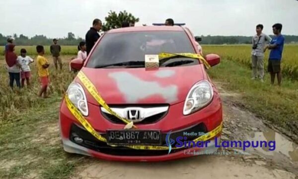 Polisi Kejar Genk Pengendara Brio Merah Berdarah Tokoh Utamanya Ternyata Pacar Staf Protokol Lampung Timur?