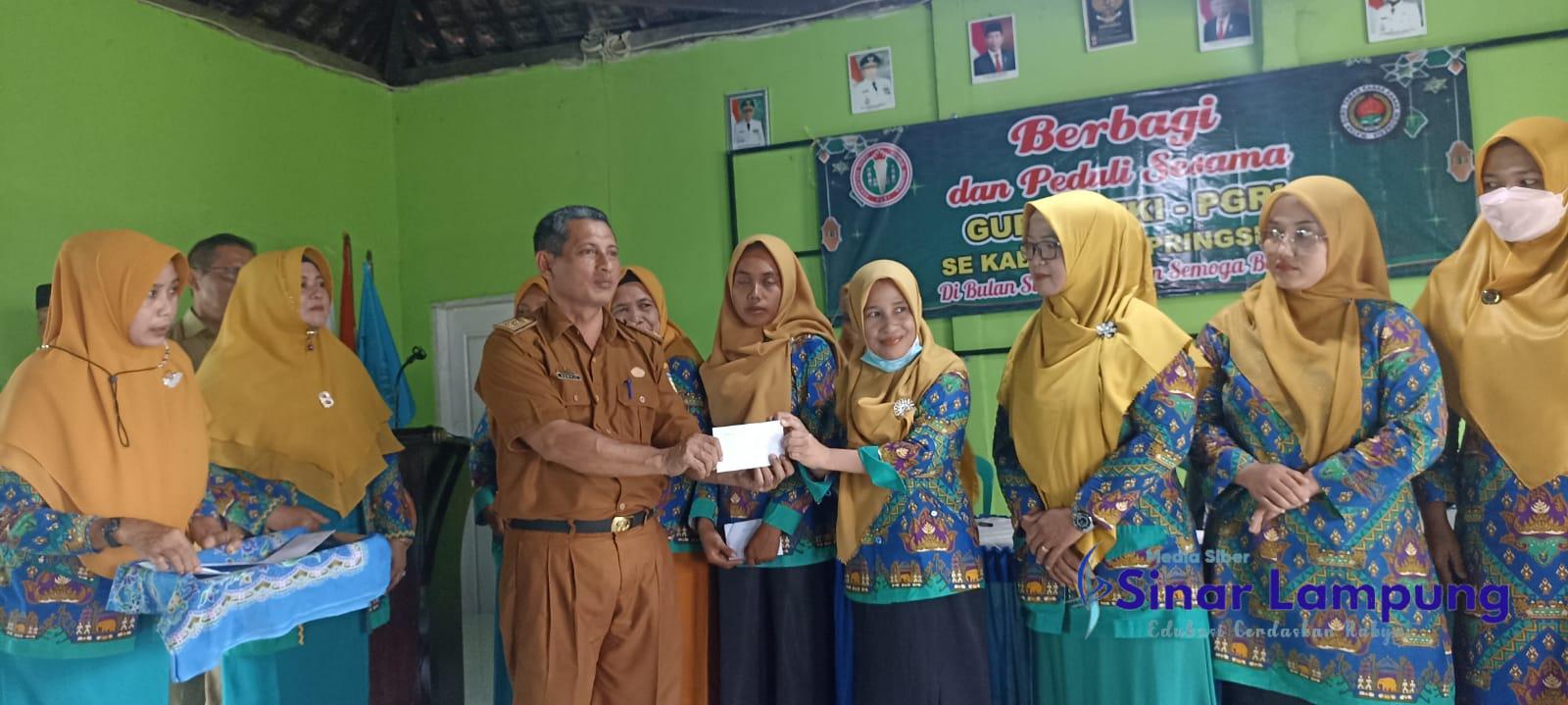 Baksos Ikatan Guru Taman Kanak Kanak Indonesia – Persatuan Guru Republik Indonesia (IGTKi – PGRI) kabupaten Pringsewu.