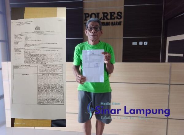 Tiga Hari Lebaran Menantu Bacok Mertua di Tulang Bawang Udik