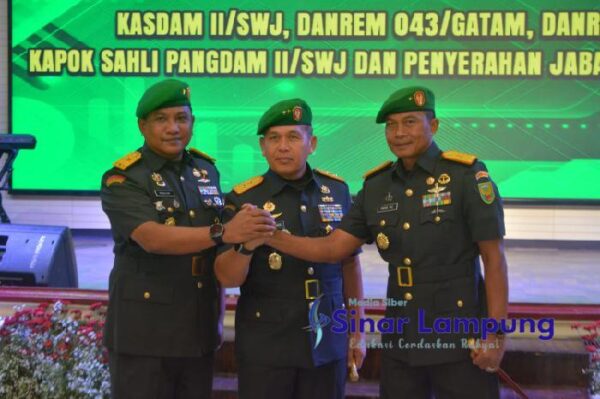 Brigjen TNI Iwan Maâruf Zainudin Danrem 043 Gatam Ruslan Effendy Jabat Kasdam II SriwijayaÂ